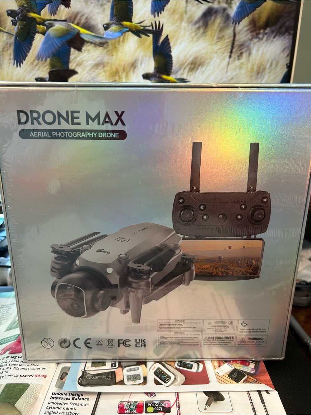 Drone Max Aerial Photography Drone - Black